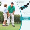 imageGoplus Junior Complete Golf Club Set for Kids Right Hand Golf Clubs with Stand Bag Rain Hood Golf Practice Set for Ages 578101113 Boys GirlsBlue  Ages 1113  6PCS
