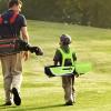 imageGoplus Junior Complete Golf Club Set for Kids Right Hand Golf Clubs with Stand Bag Rain Hood Golf Practice Set for Ages 578101113 Boys GirlsGreen  Ages 57  4PCS