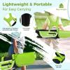 imageGoplus Junior Complete Golf Club Set for Kids Right Hand Golf Clubs with Stand Bag Rain Hood Golf Practice Set for Ages 578101113 Boys GirlsGreen  Ages 57  4PCS