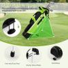 imageGoplus Junior Complete Golf Club Set for Kids Right Hand Golf Clubs with Stand Bag Rain Hood Golf Practice Set for Ages 578101113 Boys GirlsGreen  Ages 1113  6PCS
