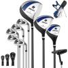 imageGoplus Complete Golf Club Set for Men 9 Pieces Golf Clubs with 1 Driver 3 Fairway 4 Hybrid 6 ampamp 7 ampamp 8 ampamp 9 ampamp P Irons Putter Head Covers Mens Right Handed9 PCS wStand Bag  Blue