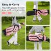 imageGoplus Complete Golf Club Set for Women 9 Pieces Golf Clubs with 1 Driver 3 Fairway 4 Hybrid 6 ampamp 7 ampamp 8 ampamp 9 ampamp P Irons Putter Head Covers Ladies Right Handed9 PCS wCart Bag  Pink