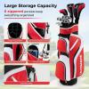 imageGoplus Complete Golf Club Set for Women 9 Pieces Golf Clubs with 1 Driver 3 Fairway 4 Hybrid 6 ampamp 7 ampamp 8 ampamp 9 ampamp P Irons Putter Head Covers Ladies Right Handed9 PCS wCart Bag  Red