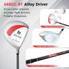 imageGoplus Complete Golf Club Set for Women 9 Pieces Golf Clubs with 1 Driver 3 Fairway 4 Hybrid 6 ampamp 7 ampamp 8 ampamp 9 ampamp P Irons Putter Head Covers Ladies Right Handed9 PCS wCart Bag  Red