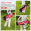 imageGoplus Complete Golf Club Set for Women 9 Pieces Golf Clubs with 1 Driver 3 Fairway 4 Hybrid 6 ampamp 7 ampamp 8 ampamp 9 ampamp P Irons Putter Head Covers Ladies Right Handed9 PCS wCart Bag  Red