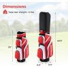 imageGoplus Complete Golf Club Set for Women 9 Pieces Golf Clubs with 1 Driver 3 Fairway 4 Hybrid 6 ampamp 7 ampamp 8 ampamp 9 ampamp P Irons Putter Head Covers Ladies Right Handed9 PCS wCart Bag  Red
