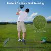imageGoplus Golf Mat 5x3ft5x4ft Golf Hitting Mat 20252732mm Thick w2 Alignment Sticks ampamp 2 Golf Tees Portable Artificial Turf Grass Golf Training Mat Practice for Indoor Outdoor5 FT x 3 FT  20mm