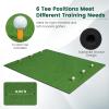 imageGoplus Golf Mat 5x3ft5x4ft Golf Hitting Mat 20252732mm Thick w2 Alignment Sticks ampamp 2 Golf Tees Portable Artificial Turf Grass Golf Training Mat Practice for Indoor Outdoor5 FT x 4 FT  27mm