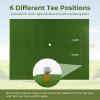 imageGoplus Golf Mat 5x3ft5x4ft Golf Hitting Mat 20252732mm Thick w2 Alignment Sticks ampamp 2 Golf Tees Portable Artificial Turf Grass Golf Training Mat Practice for Indoor Outdoor5 FT x 4 FT  25mm