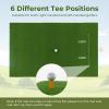 imageGoplus Golf Mat 5x3ft5x4ft Golf Hitting Mat 20252732mm Thick w2 Alignment Sticks ampamp 2 Golf Tees Portable Artificial Turf Grass Golf Training Mat Practice for Indoor Outdoor5 FT x 3 FT  25mm