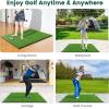 imageGoplus Golf Mat 5x3ft5x4ft Golf Hitting Mat 20252732mm Thick w2 Alignment Sticks ampamp 2 Golf Tees Portable Artificial Turf Grass Golf Training Mat Practice for Indoor Outdoor5 FT x 3 FT  27mm