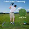 imageGoplus Golf Mat 5x3ft5x4ft Golf Hitting Mat 20252732mm Thick w2 Alignment Sticks ampamp 2 Golf Tees Portable Artificial Turf Grass Golf Training Mat Practice for Indoor Outdoor5 FT x 4 FT  25mm