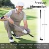 imageGoplus Golf Putter 35 Inches Right Handed Putter wHead Cover Alignment Lines Rubber Grip Grooved Striking Surface Zinc Alloy Head Mallet Style Golf Putter for Men ampamp Women