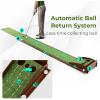 imageGoplus Golf Putting Mat 10FT Putting Green Practice Training Aid with 2 Holes3 Holes Auto Ball Return 3 Golf Balls Training Mini Games for Indoor Outdoor Home Office Golfers Men Women3 Holes