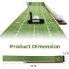 imageGoplus Golf Putting Mat 10FT Putting Green Practice Training Aid with 2 Holes3 Holes Auto Ball Return 3 Golf Balls Training Mini Games for Indoor Outdoor Home Office Golfers Men Women3 Holes