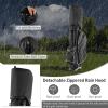 imageGoplus Golf Stand Bag Lightweight Golf Club Bag with 6 Way Top Dividers 8 Pockets Cooler Bag Rain Hood Dual Shoulder Strap Umbrella Holder Portable Golf Bag with Stand for Women MenBlack