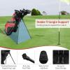 imageGoplus Golf Stand Bag Lightweight Golf Club Bag with 6 Way Top Dividers 8 Pockets Cooler Bag Rain Hood Dual Shoulder Strap Umbrella Holder Portable Golf Bag with Stand for Women MenRed