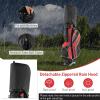 imageGoplus Golf Stand Bag Lightweight Golf Club Bag with 6 Way Top Dividers 8 Pockets Cooler Bag Rain Hood Dual Shoulder Strap Umbrella Holder Portable Golf Bag with Stand for Women MenRed