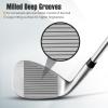 imageGoplus Golf Wedge 5660 Degree Gap Sand Lob Wedge Right Handed for Men Women High Loft Golf Club with Steel Shafts Milled Face for Increased Spin Easily Escape from Bunker60 Degrees