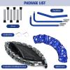 imageGoplus 36Inch Kids Trampoline Foldable Mini Rebounder with Full Covered Handle and Safety Pad Portable Toddler Fitness Trampoline for Indoor and Outdoor Max Load 330 LBSBlue