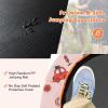 imageGoplus 36quot Mini Trampoline for Kids Toddler Trampoline with LED Lights Bluetooth Speaker Removable Handle Safe Padded Cover Indoor Outdoor Small Rebounder for Child Boys GirlsOrange  Car