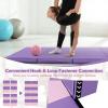 imageGoplus 8 x 4 x 2quot Gymnastics Mat Folding Tumbling Mat with Carry Handles Hook ampamp Loop Fasteners 4 Panels for Fitness Exercise Yoga Stretching Aerobics Workouts Thick Gym Mats for HomePinkPurple