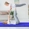 imageGoplus 8 x 4 x 2quot Gymnastics Mat Folding Tumbling Mat with Carry Handles Hook ampamp Loop Fasteners 4 Panels for Fitness Exercise Yoga Stretching Aerobics Workouts Thick Gym Mats for HomeNavy