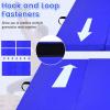 imageGoplus 8 x 4 x 2quot Gymnastics Mat Folding Tumbling Mat with Carry Handles Hook ampamp Loop Fasteners 4 Panels for Fitness Exercise Yoga Stretching Aerobics Workouts Thick Gym Mats for HomeNavy