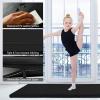 imageGoplus 8 x 4 x 2quot Gymnastics Mat Folding Tumbling Mat with Carry Handles Hook ampamp Loop Fasteners 4 Panels for Fitness Exercise Yoga Stretching Aerobics Workouts Thick Gym Mats for HomeBlack 1