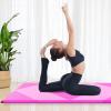 imageGoplus 8 x 4 x 2quot Gymnastics Mat Folding Tumbling Mat with Carry Handles Hook ampamp Loop Fasteners 4 Panels for Fitness Exercise Yoga Stretching Aerobics Workouts Thick Gym Mats for HomePinkRose