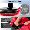 imageGoplus Heavy Duty Snow Tube for Sledding 40 Inflatable Snow Sled with Canvas Cover Commercial Grade Rubber Tire Tube Strap Cushioned Seat Pump Winter Toys for Youth AdultsRed1 Seat