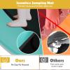 imageGoplus Kids Trampoline 48quot ASTM Approved Recreational Trampoline with Safety Space Design Seamless Jumping Mat Indoor Outdoor Mini Toddler Trampoline for Baby Boys Girls GiftsBlueYellow