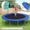 imageGoplus Trampoline Replacement Pad 16 15 14 12 10 8FT Spring Cover No Holes for Poles WaterResistant Universal Round Trampoline Accessories Safety PadBlue