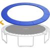 imageGoplus Trampoline Replacement Pad 16 15 14 12 10 8FT Spring Cover No Holes for Poles WaterResistant Universal Round Trampoline Accessories Safety PadBlue