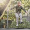 imageGoplus Trampoline Safety Net for 8FT 10FT 12FT 14FT 15FT 16FT Round Frame Trampoline WeatherResistant Breathable Replacement Enclosure Net with Adjustable Straps Net Only14FT8 Poles9 Straps