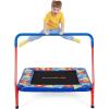 imageGoplus 36 Square Toddler Trampoline 330LBS Load Mini Kids Trampoline WFoam Covered Handle ampamp Safety Padded Cover Indoor Outdoor Fitness Rebounder with Quick Installation