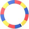 imageGoplus Trampoline Replacement Pad 16 15 14 12 10 8FT Spring Cover No Holes for Poles WaterResistant Universal Round Trampoline Accessories Safety PadMulticolor