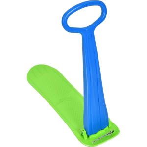 imageGoplus Ski Scooter Foldup Snowboard Snow Scooter WGrip Handle Sliding Snow Sled for Snow Dune Grass Portable Kick Scooter Sled for Kids Toddlers Teenagers Winter ToysBlueGreen