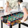 imageGoplus 12in1 Multi Game Table Combo Game Table wFoosball Billiard Table Tennis Air Hockey Bowling Shuffleboard Checkers Chess Backgammon Kids Adults Combination Game Set for Home Arcade