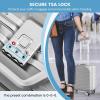 imageGoplus 16 Inch Underseat Carry On  Airline Approved Lightweight Mini Suitcase with Spinner Wheels TSA Lock 100 PC Hardside Small Suitcase for Weekender Travel
