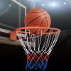 imageGoplus 1815 Replacement Basketball Rim Wall Door Mounted Basketball Hoop with All Weather Net Indoor Outdoor Hanging Basketball Rim Goal Outside15 Inches  Orange