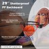 imageGoplus 29quot x 20quot Basketball Hoop Wall Mounted Portable Basketball Backboard Indoor Outdoor Sports Suitable for Adults and Kids Play