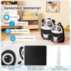 imageGoplus 2PC Kids Carry On Luggage Set 16quot Rolling Suitcase ampamp 12quot Backpack Airline Approved Travel Trolley Luggage with Wheels for Toddlers Children Girls Boys TigerPanda