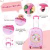 imageGoplus 2PC Kids Luggage 12quot ampamp 16quot Kids Carry On Luggage Set with 4 Spinner Wheels Lightweight Rolling Spinner Suitcase for Children Toddlers Boys and Girls TravelHorse