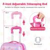 imageGoplus 2PC Kids Luggage 12quot ampamp 16quot Kids Carry On Luggage Set with 4 Spinner Wheels Lightweight Rolling Spinner Suitcase for Children Toddlers Boys and Girls TravelHorse