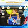 imageGoplus 2PC Kids Luggage 12quot ampamp 16quot Kids Carry On Luggage Set with 4 Spinner Wheels Lightweight Rolling Spinner Suitcase for Children Toddlers Boys and Girls TravelAstronaut