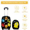 imageGoplus 2PC Kids Luggage 12quot ampamp 16quot Kids Carry On Luggage Set with 4 Spinner Wheels Lightweight Rolling Spinner Suitcase for Children Toddlers Boys and Girls TravelMonsters