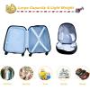 imageGoplus 2PC Kids Luggage 12quot ampamp 16quot Kids Carry On Luggage Set with 4 Spinner Wheels Lightweight Rolling Spinner Suitcase for Children Toddlers Boys and Girls TravelMonsters