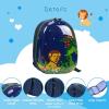 imageGoplus 2PC Kids Luggage 12quot ampamp 16quot Kids Carry On Luggage Set with 4 Spinner Wheels Lightweight Rolling Spinner Suitcase for Children Toddlers Boys and Girls TravelLion