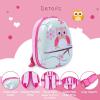 imageGoplus 2PC Kids Luggage 12quot ampamp 16quot Kids Carry On Luggage Set with 4 Spinner Wheels Lightweight Rolling Spinner Suitcase for Children Toddlers Boys and Girls TravelOwl